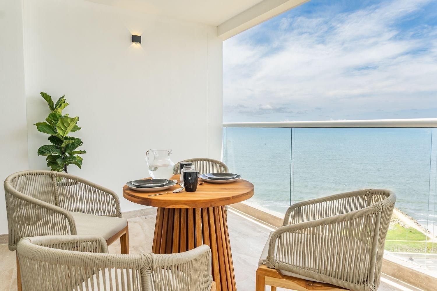 Cb1526 | Tropical Piso 15 Frente Al Mar Apartamento